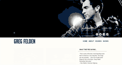 Desktop Screenshot of gregfelden.com